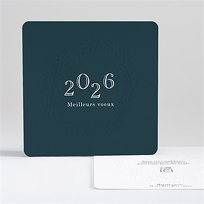 Carte de voeux avec entrain