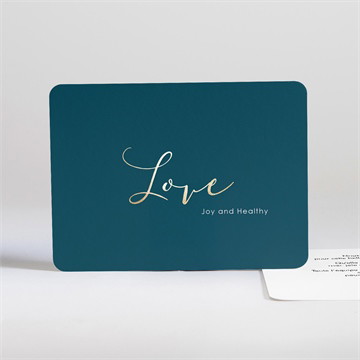 Carte de voeux love celebrate