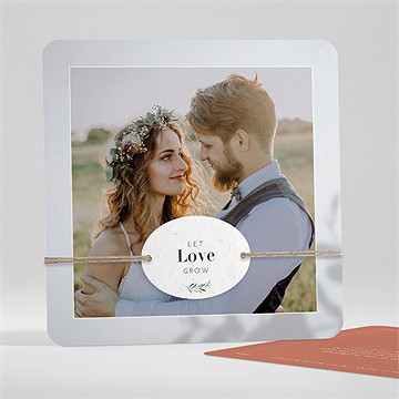 Remerciement mariage coming soon