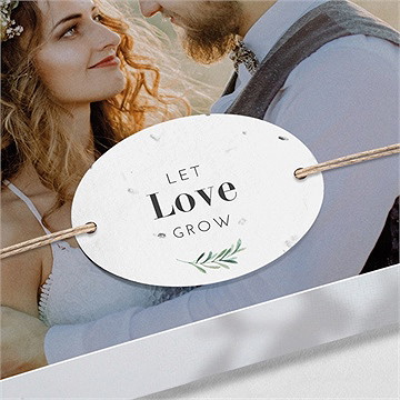 Remerciement mariage coming soon - Détail du remerciement