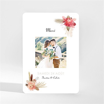 Remerciement mariage en délicatesse