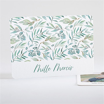 Remerciement mariage délicat