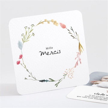 Remerciement naissance poésie