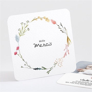 Remerciement naissance poésie