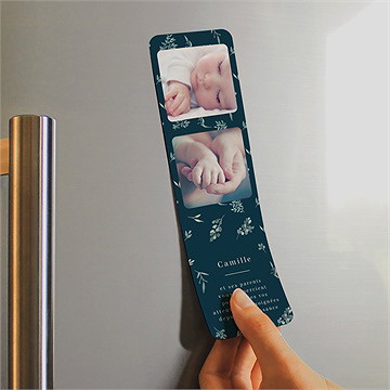 Remerciement naissance symboles de joie - Mise en situation