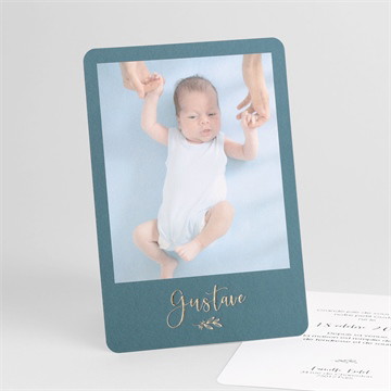 Carte dorure - portrait