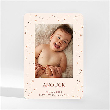 Faire-part naissance mon etoile