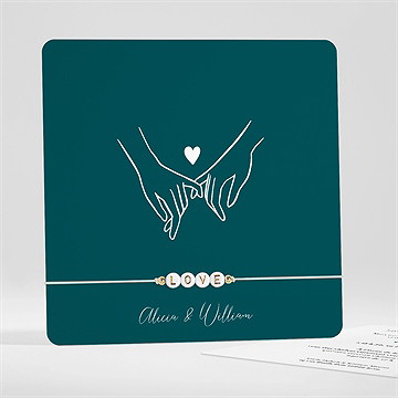 Faire-part mariage notre union