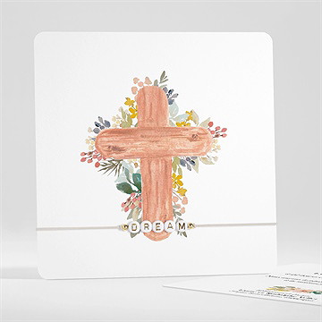 Faire-part communion symboles et foi