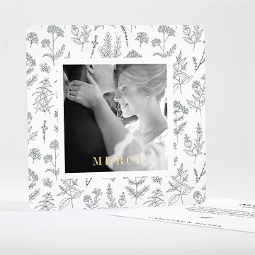 Remerciement mariage love & co