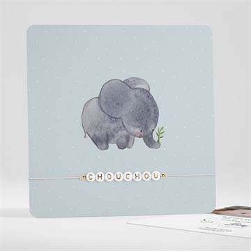 Faire-part naissance chouchou