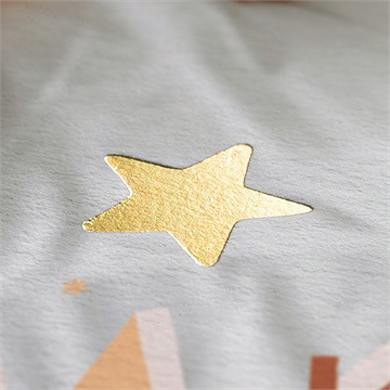 Carte de voeux notre bonne etoile - Détail de la carte