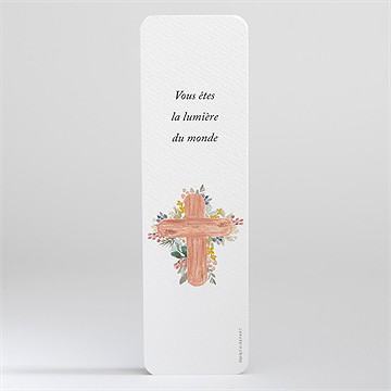 Signet communion symboles et foi - Dos du signet