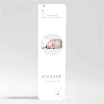 Signet baptême subtil tressage magnet