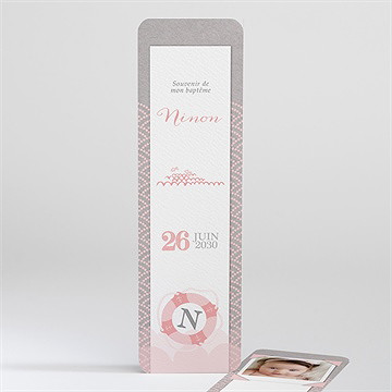 Signet baptême forme originale