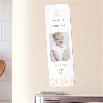 Signet communion gravures végétales magnet