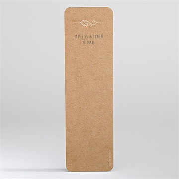 Signet communion tout un symbole - Dos du signet