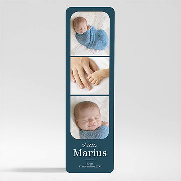 Faire-part naissance mon premier photomaton - Mise en situation