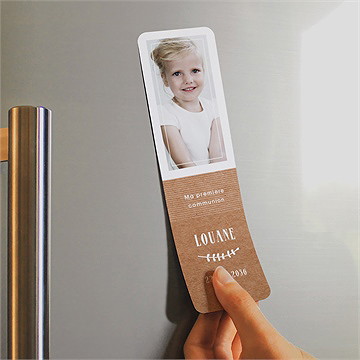 Signet communion première communion magnet - Mise en situation