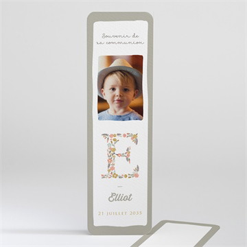 Signet communion signature florale