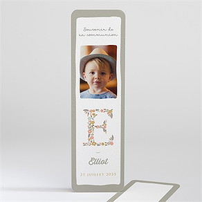 Signet communion signature florale