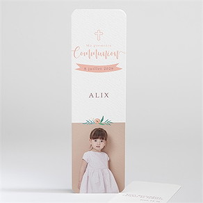 Signet communion rose tendre