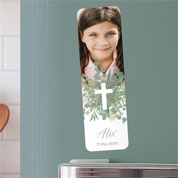 Faire-part communion en grâce magnet