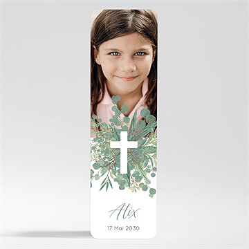 Faire-part communion en grâce magnet - Mise en situation