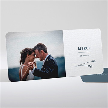 Remerciement mariage esquisse