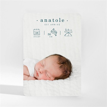 Carte magnet - portrait