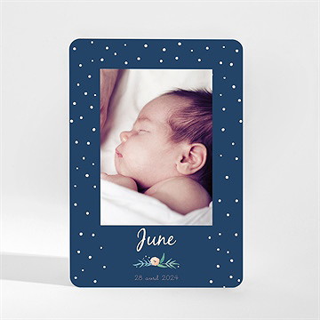 Faire-part naissance belle photo magnet