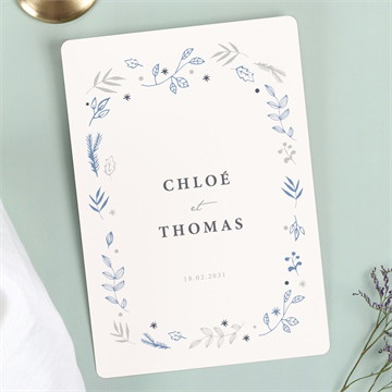 Faire-part mariage exquis