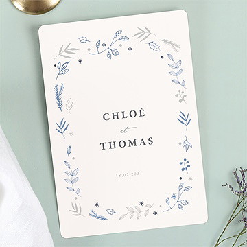 Faire-part mariage exquis