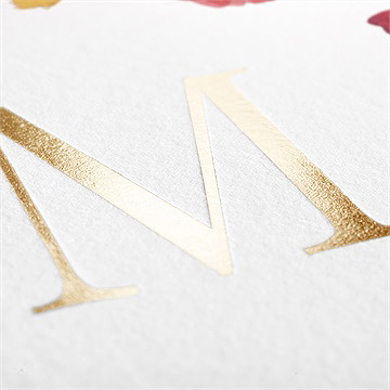 Faire-part naissance harmonie d'automne - Détail du faire-part