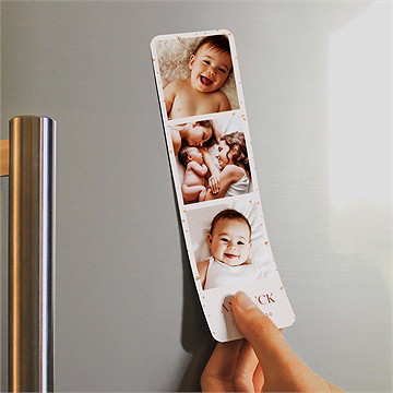 Faire-part naissance mon etoile magnet - Mise en situation