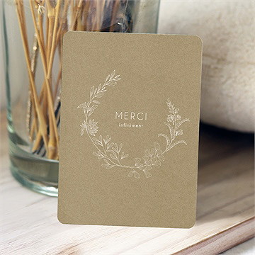 Remerciement mariage festivités