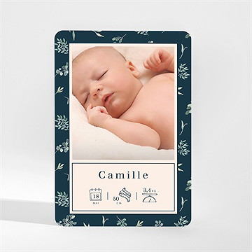 Faire-part naissance symboles de joie magnet