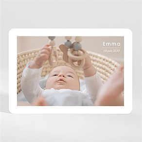 Faire-part naissance be happy magnet