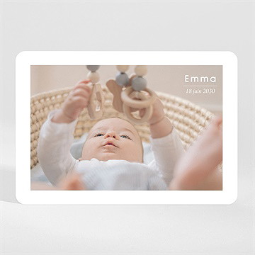 Faire-part naissance be happy magnet