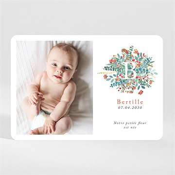 Faire-part naissance profusion magnet