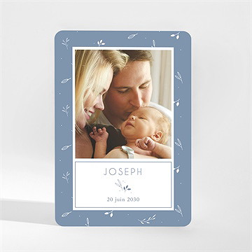 Faire-part naissance petite folie magnet