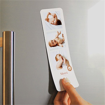 Remerciement naissance eclatant - Mise en situation