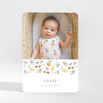 Carte magnet - portrait