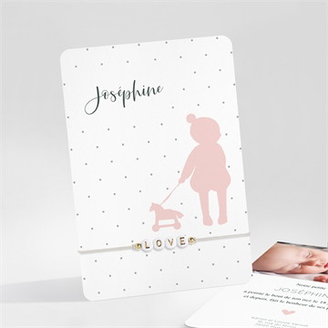 Faire-part naissance poésie enfantine