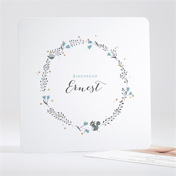 Carte dorure - carré