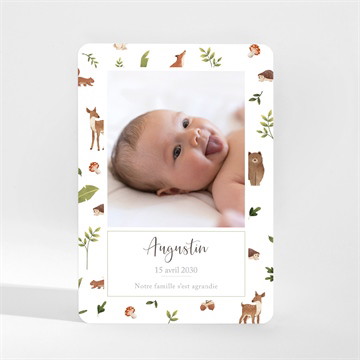 Carte magnet - portrait