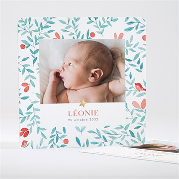 Carte dorure - carré