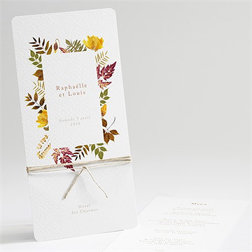 Menu mariage subliminal