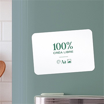 Faire-part mariage magnet rectangle