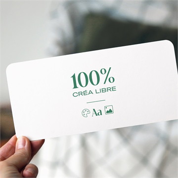 Carte recto-verso - paysage 